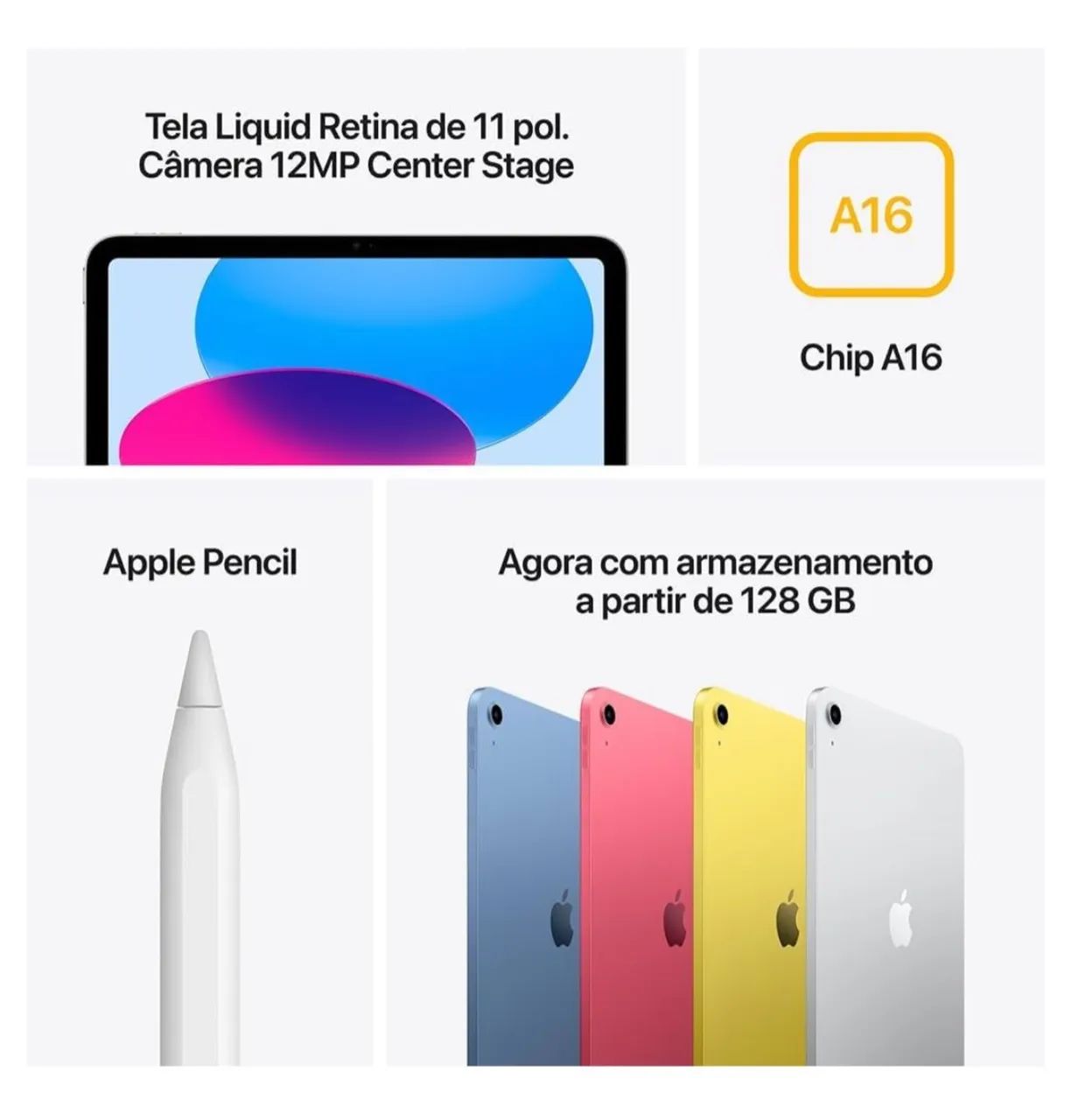 iPad (A16) Wi-Fi + Celular - 512 Gb. - Foto 4