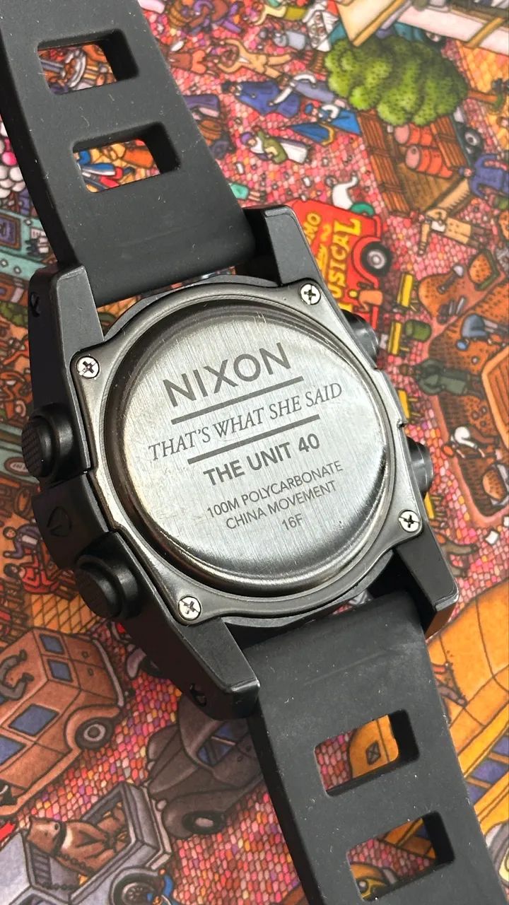 Relógio Nixon The Unit 40 All Black - Foto 4