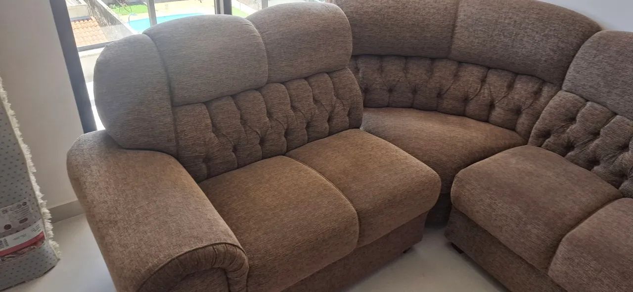 Sofa d 5 lugares de canto - Foto 3