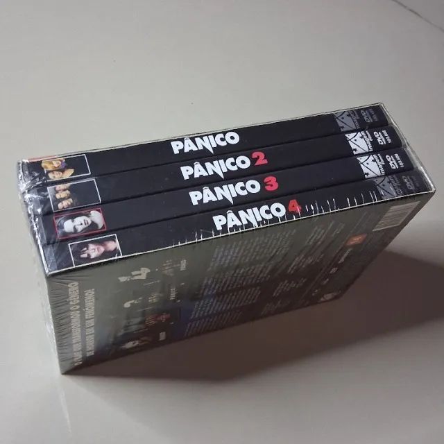 BOX DVD Pânico 1 2 3 e 4 Lacrado Original - Foto 4