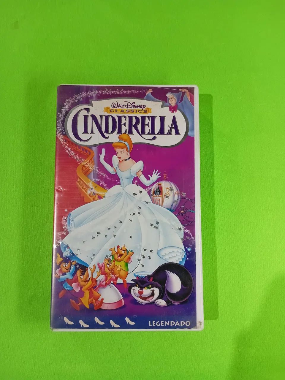 VHS Cinderella Cinderela Disney Legendado