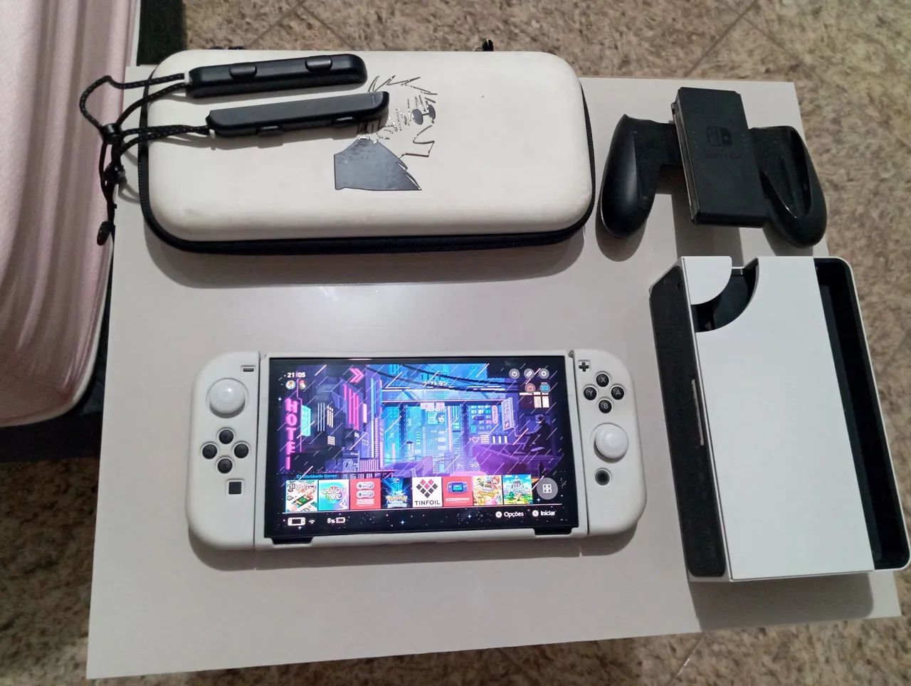 Nintendo Switch OLED desbloqueado