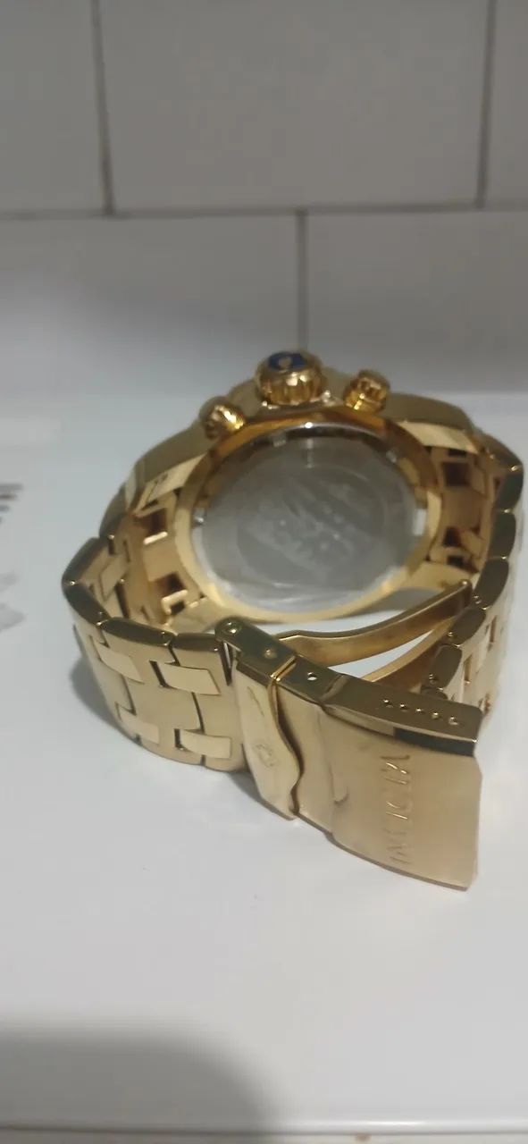 Relógio invicta dorado máquina ronda cronômetro.  - Foto 2