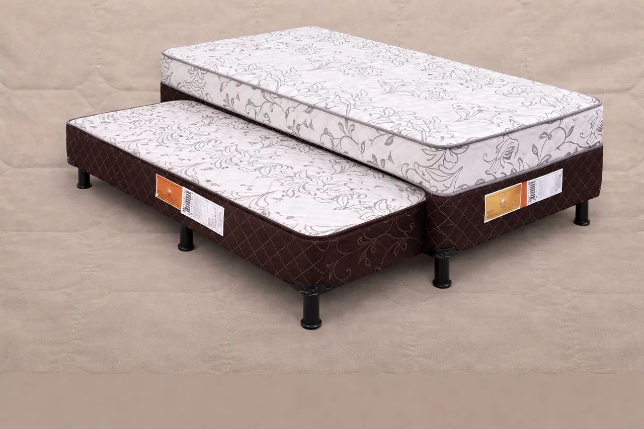 Cama solteiro com auxiliar D33