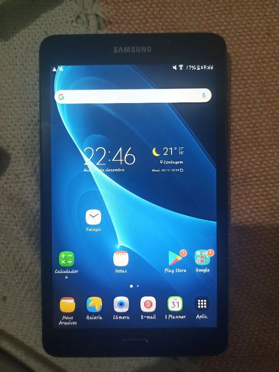 Samsung Galaxy Tab A 2016 - Funcionando - Wi-Fi