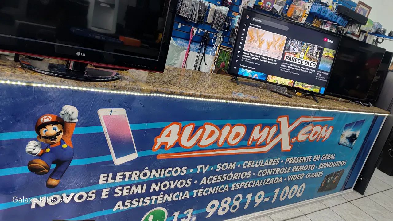 TV 43 SMARTH ANDROID CANAIS GRATIS  - Foto 3