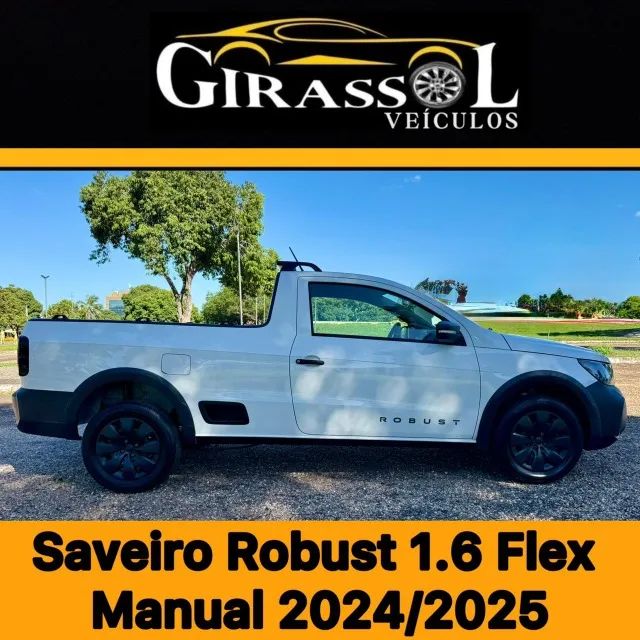 Volkswagen Saveiro Robust 1.6 Total Flex 16V 2025 - Foto 4