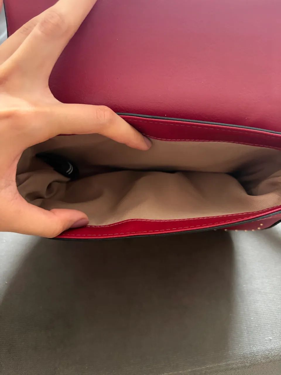 Bolsa NOVA vermelha vizzano  - Foto 4