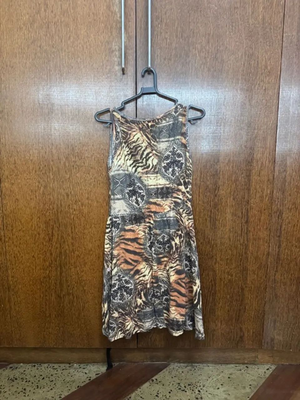 vestido estampado animal print g - Foto 2