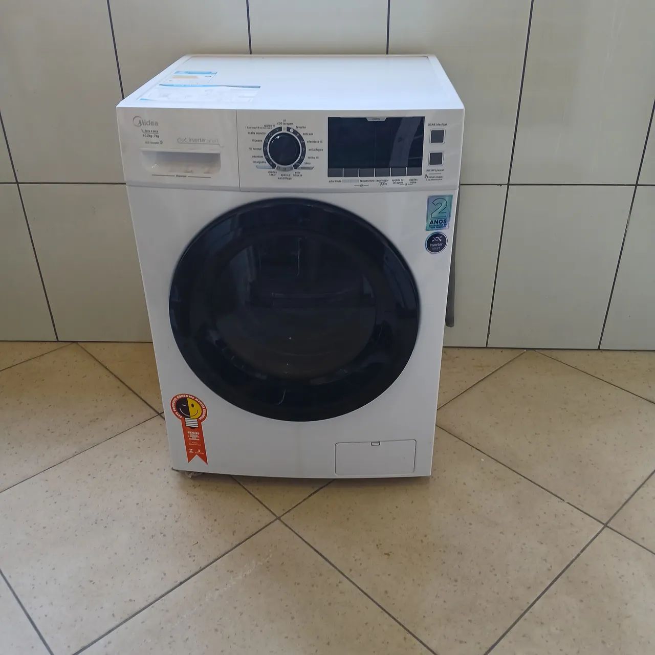 Máquina de lavar Midea, COM DEFEITO. - Foto 2