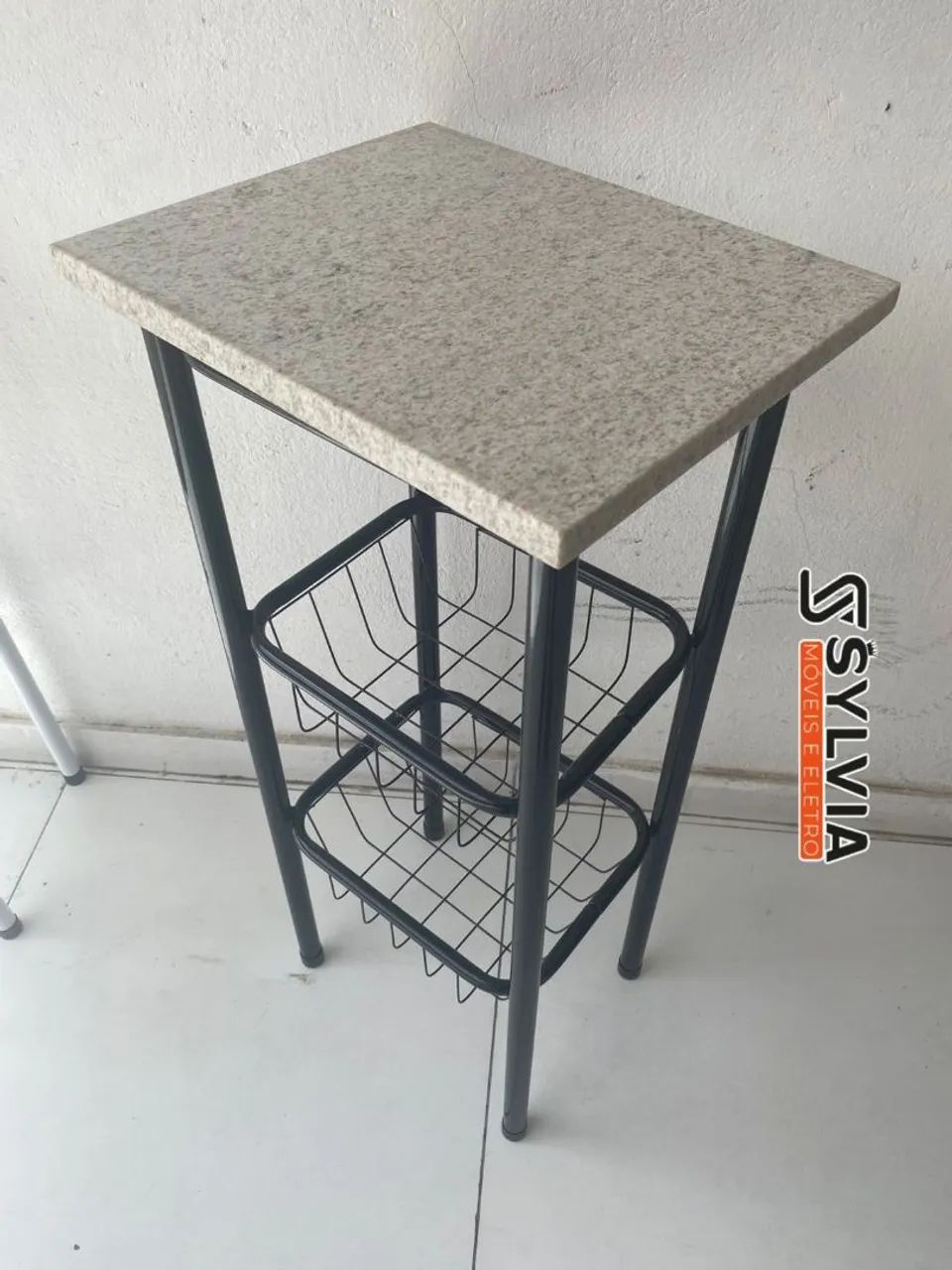 Fruteira com tampo de mármore  - Foto 4