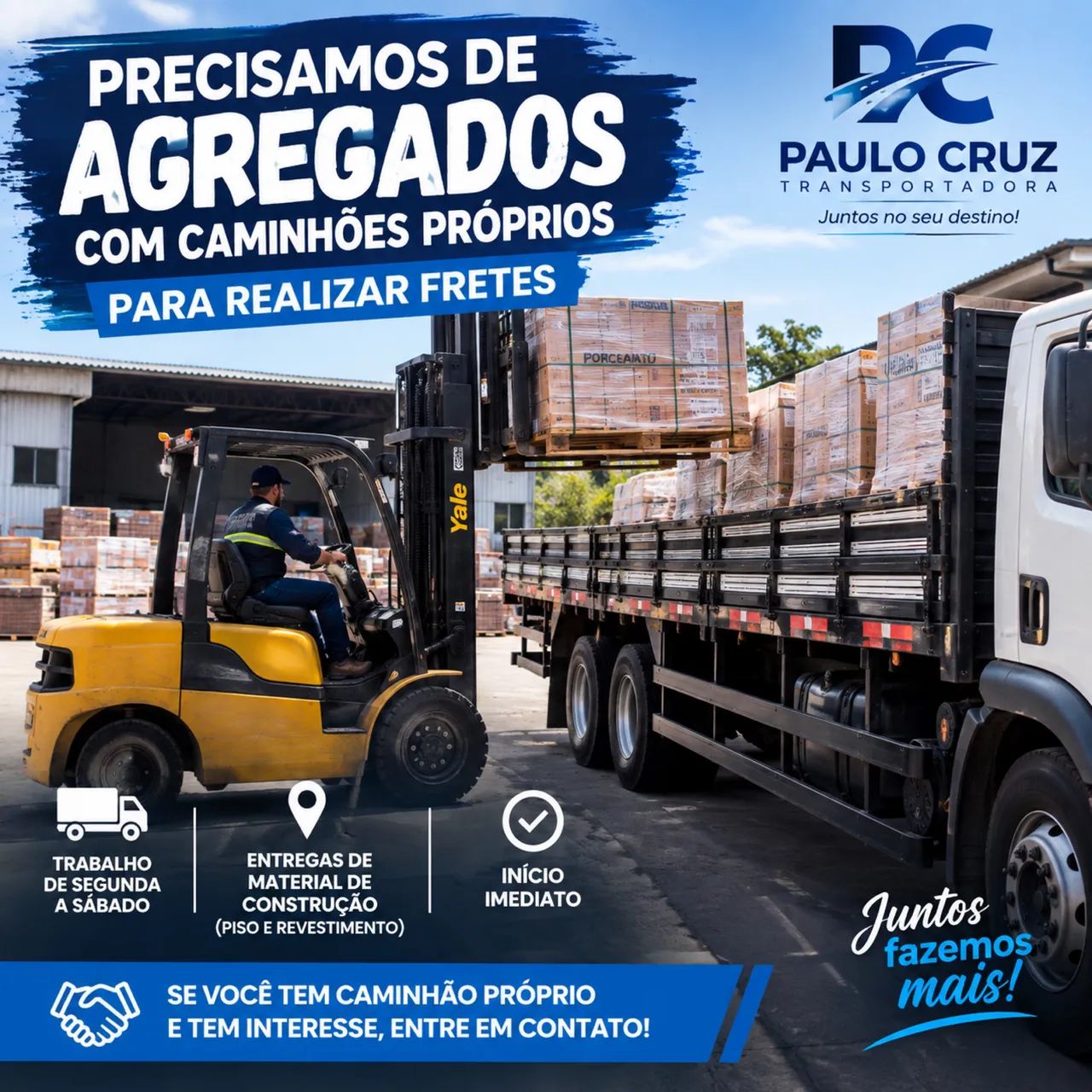 Vaga para caminhões 