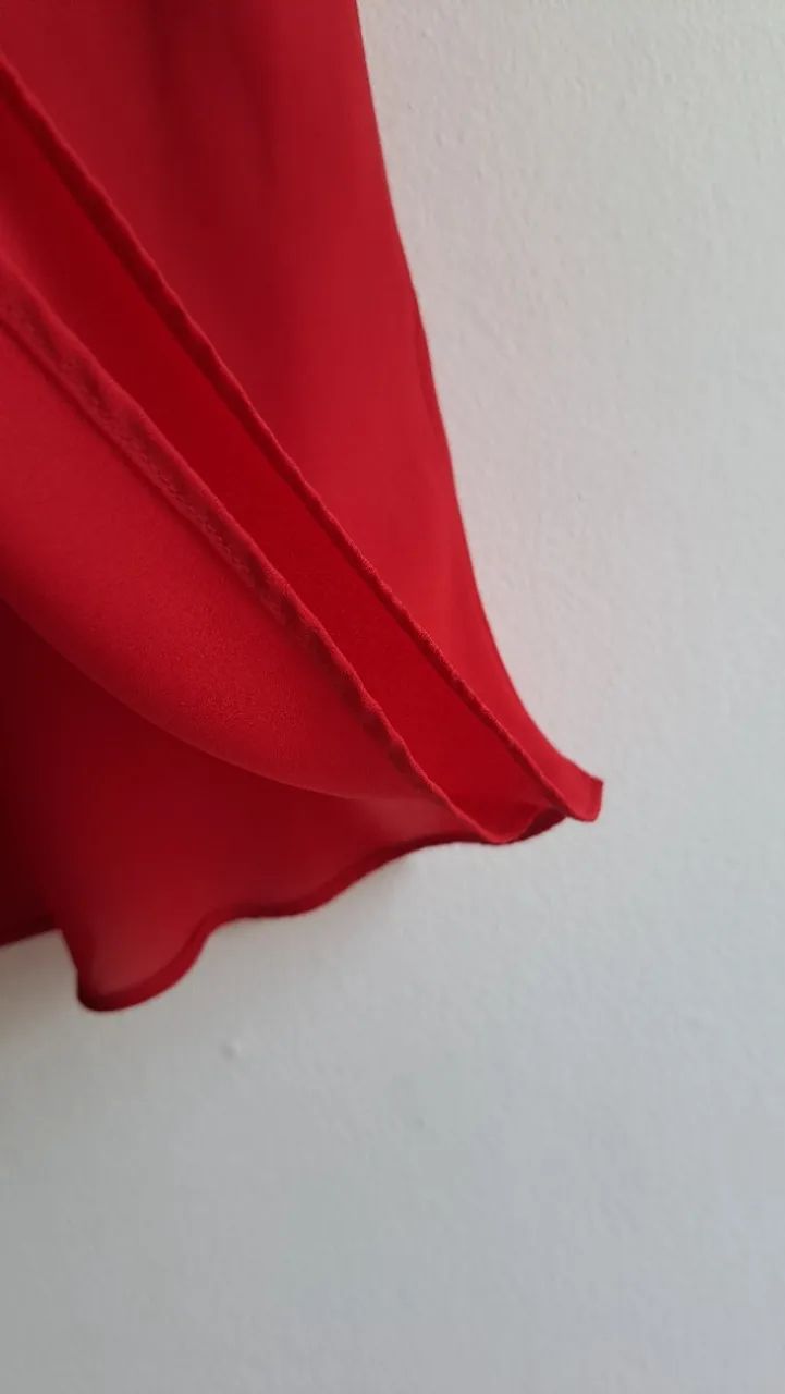 Regata em crepe de seda