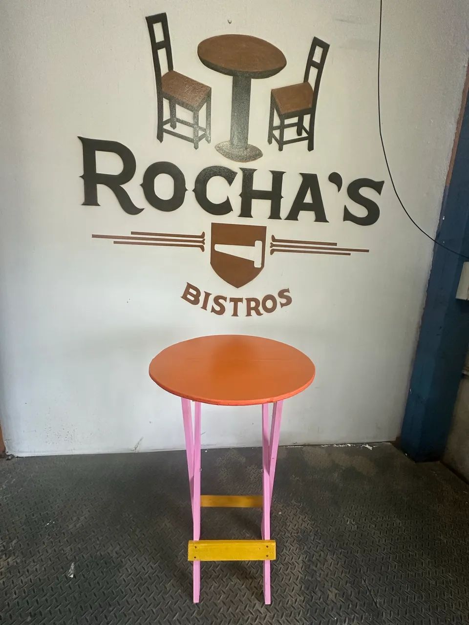 Mesas Bistro colorida tema tardezinha  - Foto 4