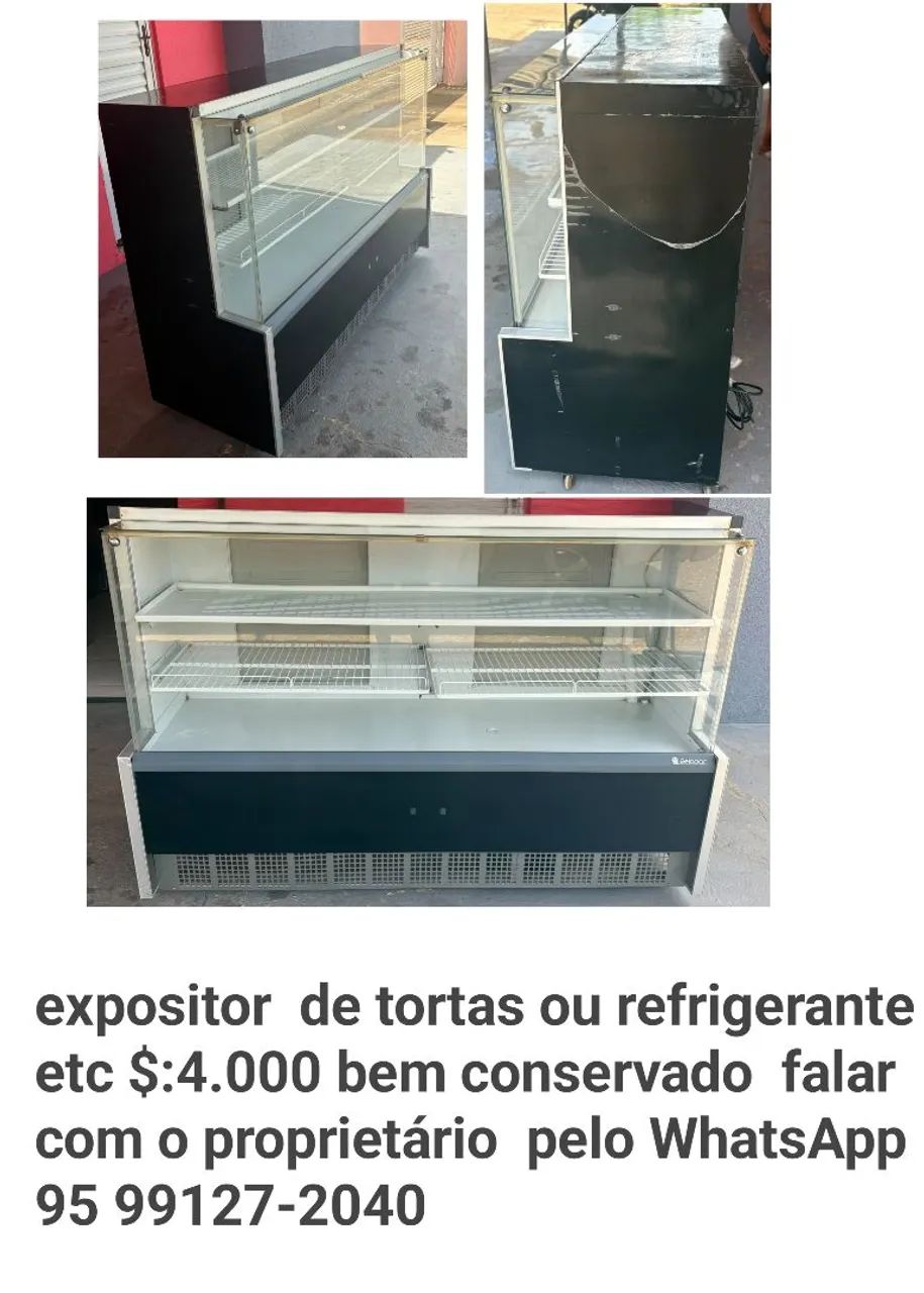 Balcao expositor  pra torta etc