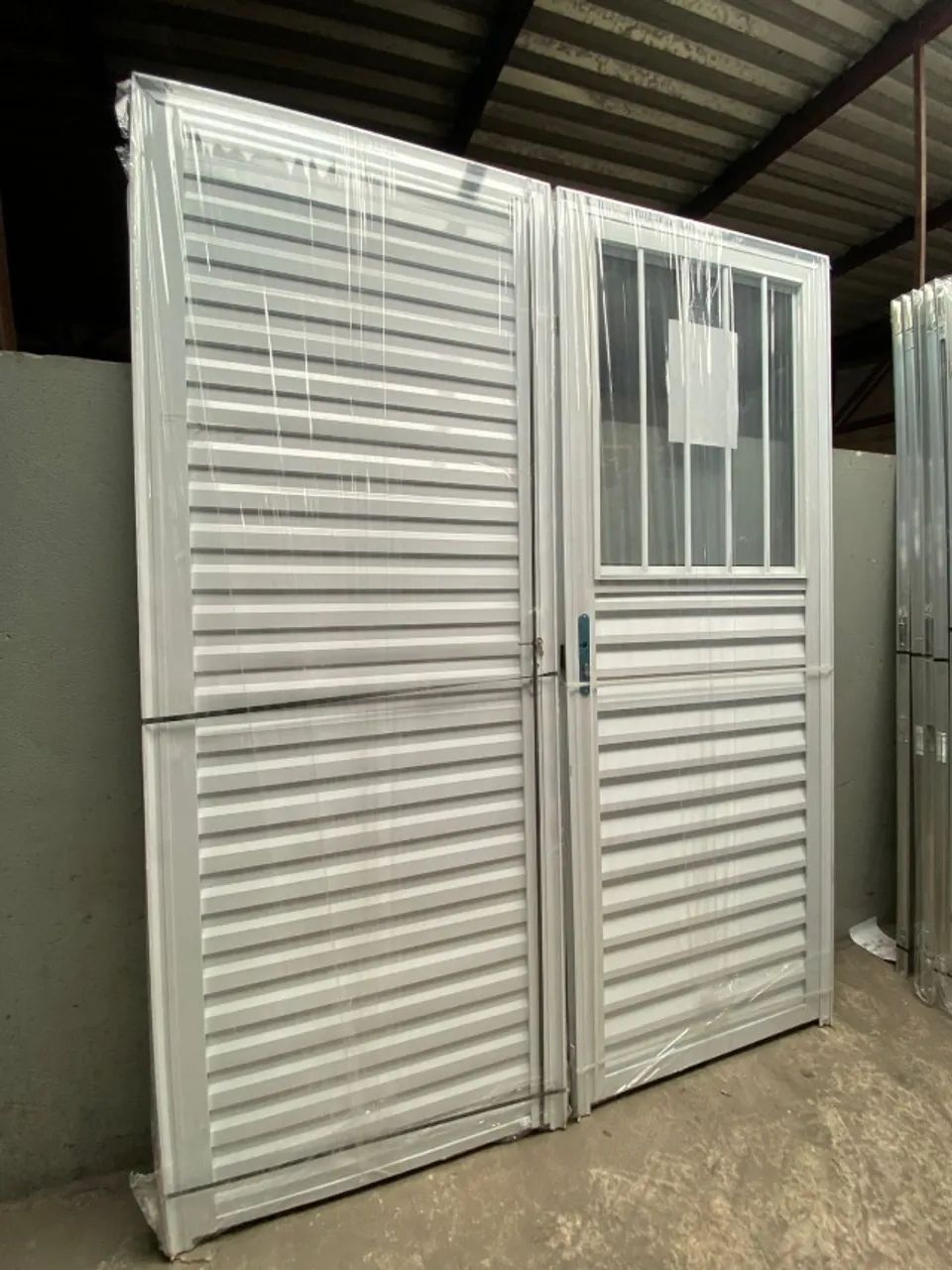 PROMOÇÃO ESPECIAL - PORTAS DE ALÚMINIO BRANCA 60CM 70CM 80CM - Foto 3