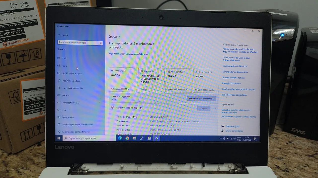 Notebook Lenovo 12x sem juros - Foto 3