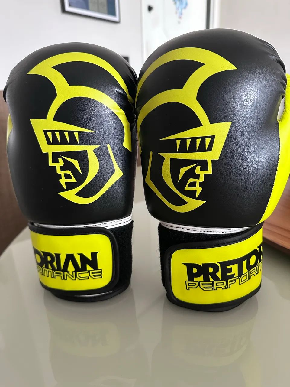 Luva Pretorian Boxe Muay Thai Black - Foto 3
