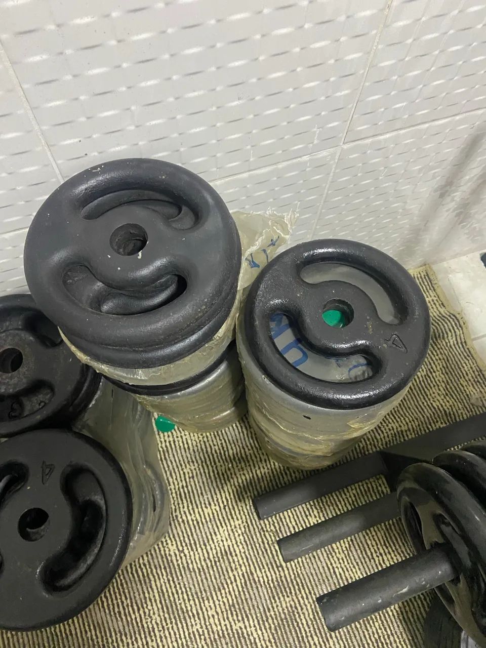 Anilhas musculação 