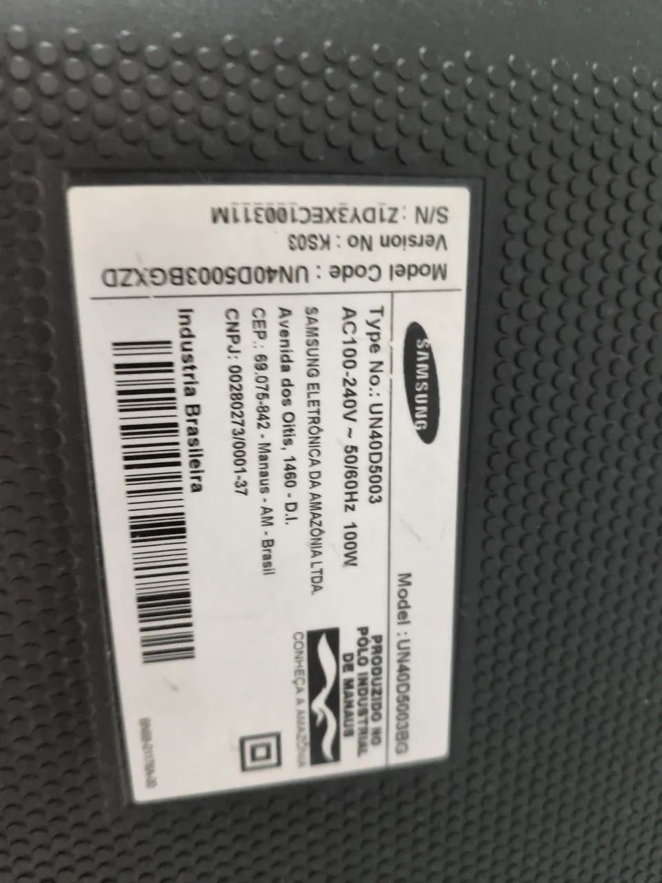 Tv Samsung 