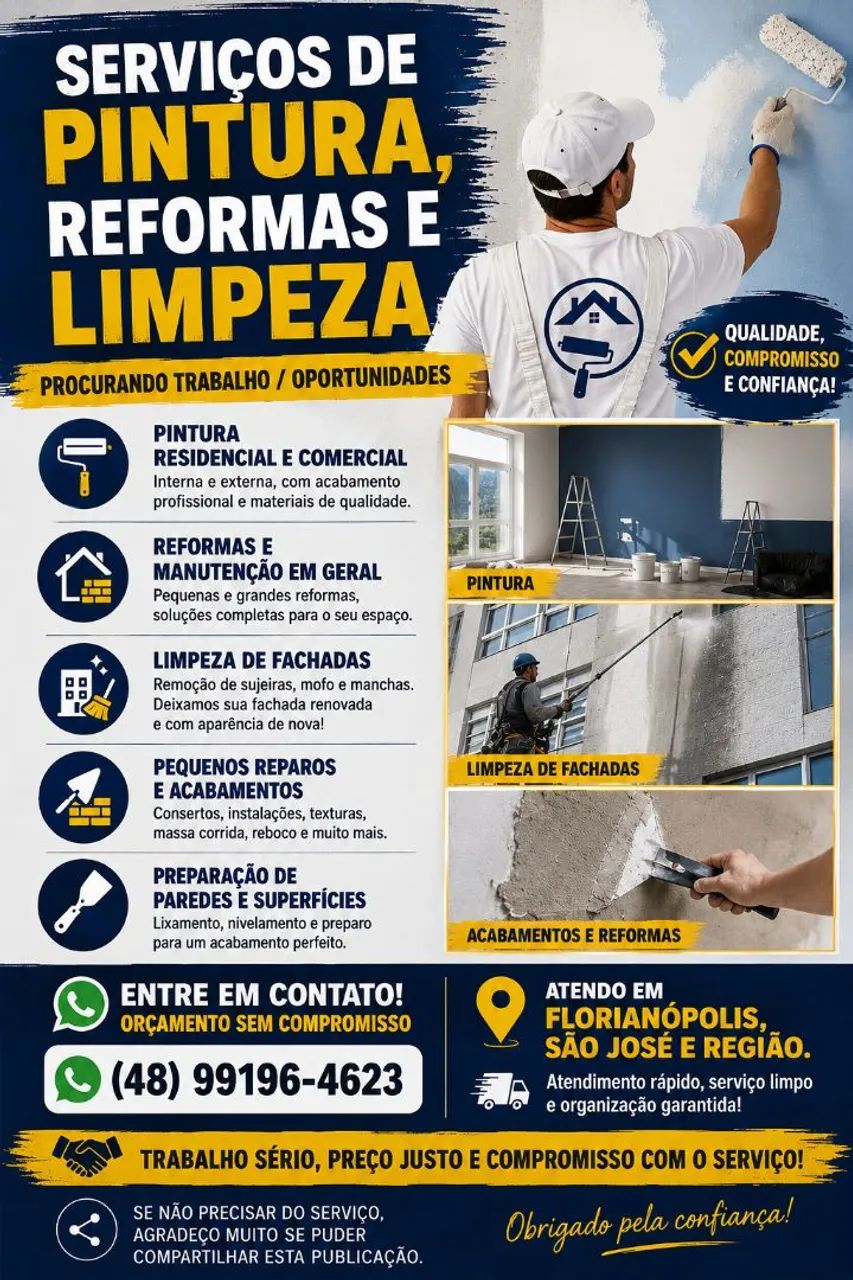 Serviço geral de reforma 