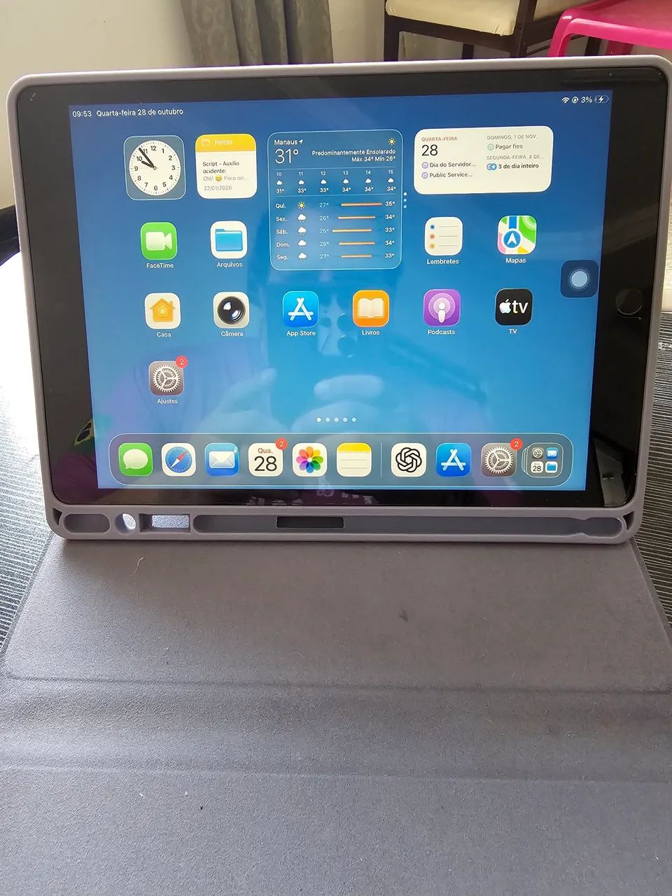 iPad 9a Geração 64Gb (Novíssimo) - Foto 4