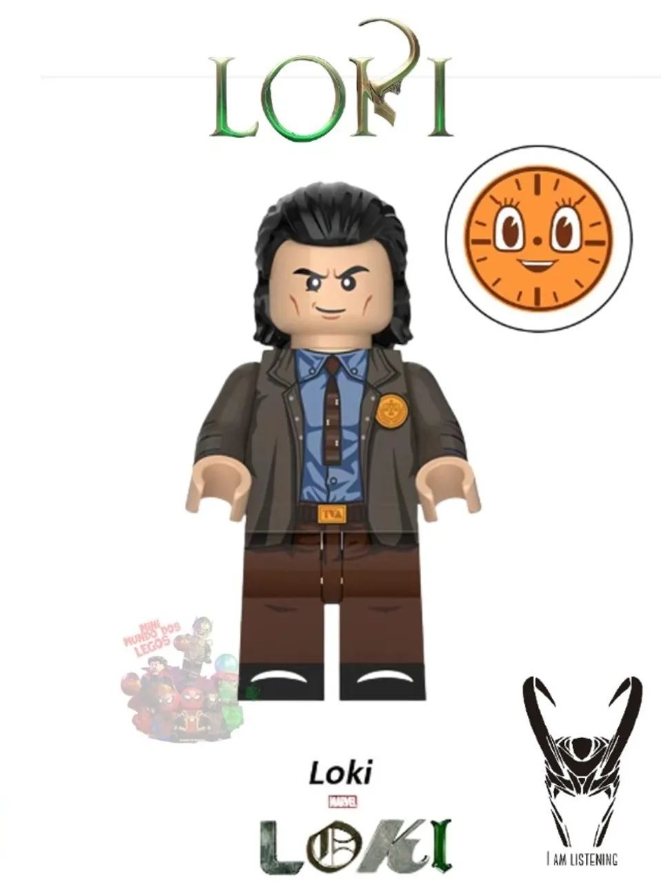  Loki e Ravona Morbius minifigure de coleção miniatura - Foto 5