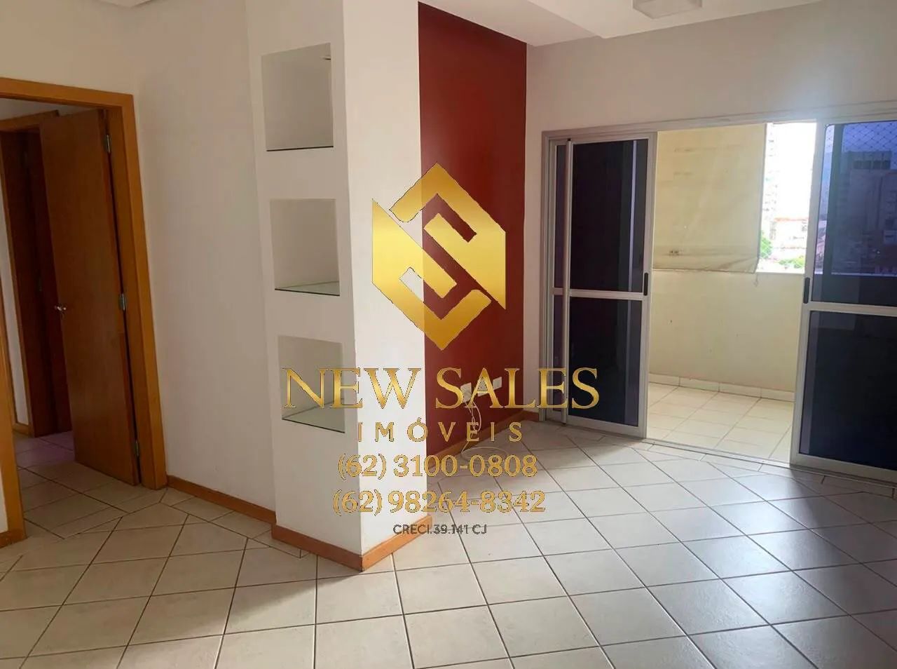Apartamento- 3 quartos, 1 suíte, 70m², 1 vaga- Setor Central