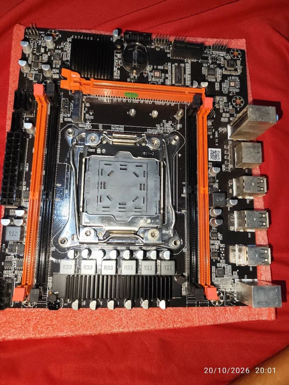 Placa mãe x99 zerada