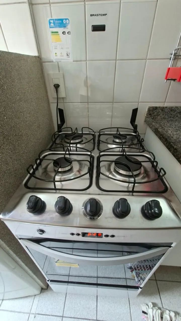 Fogão Brastemp 4Bocas Clean Timer - Foto 2