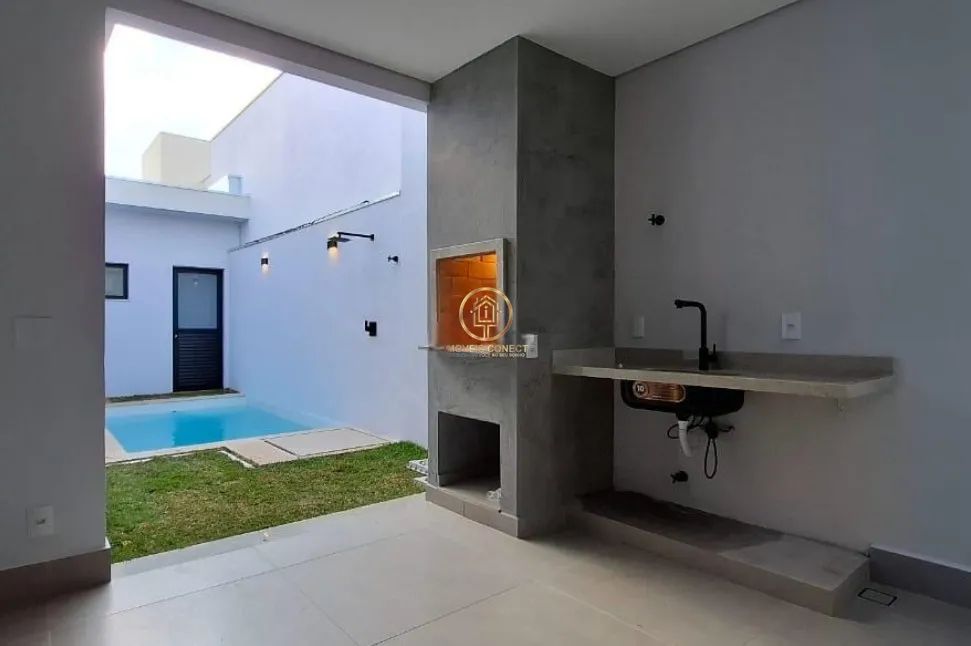 Casa à venda em Paulínia, Vila Monte Alegre, com 3 suítes, com 149 m² - Foto 3
