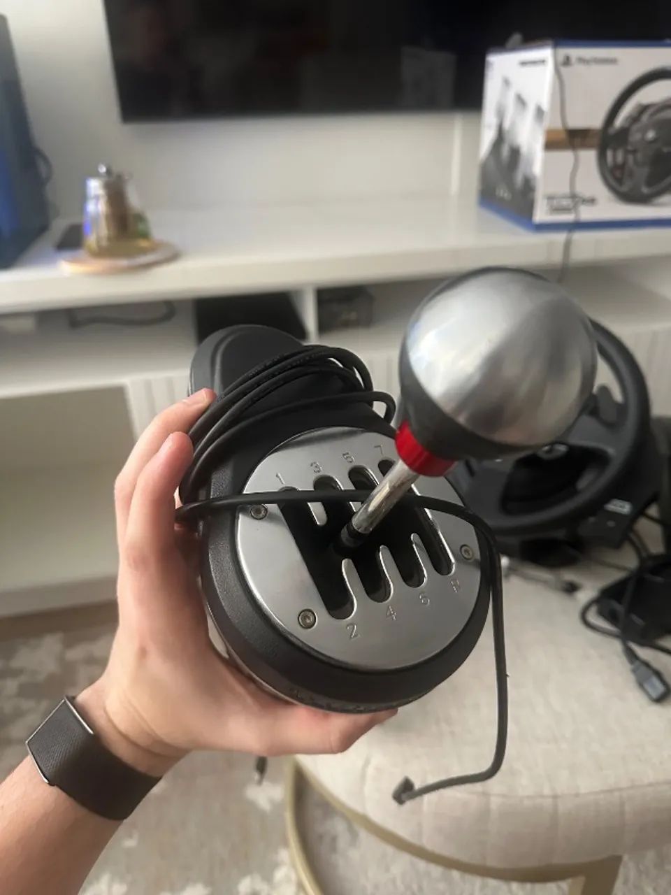 Thrustmaster T300 + Cambio Thrustmaster TH8A + Hand Brake - Foto 3