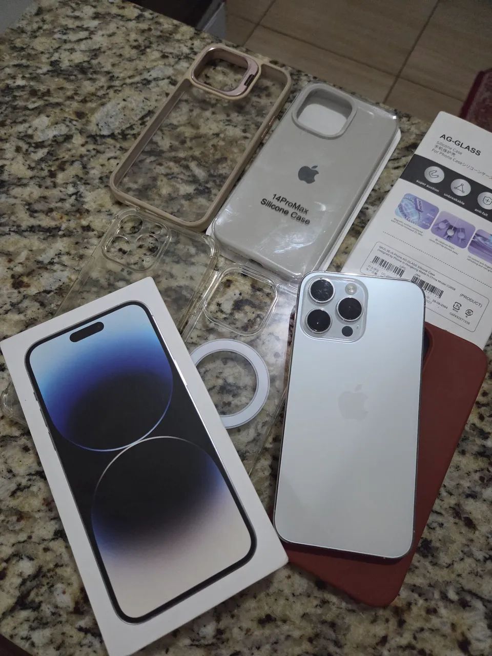 Iphone 14 pro max 256gb tela trocada  - Foto 3