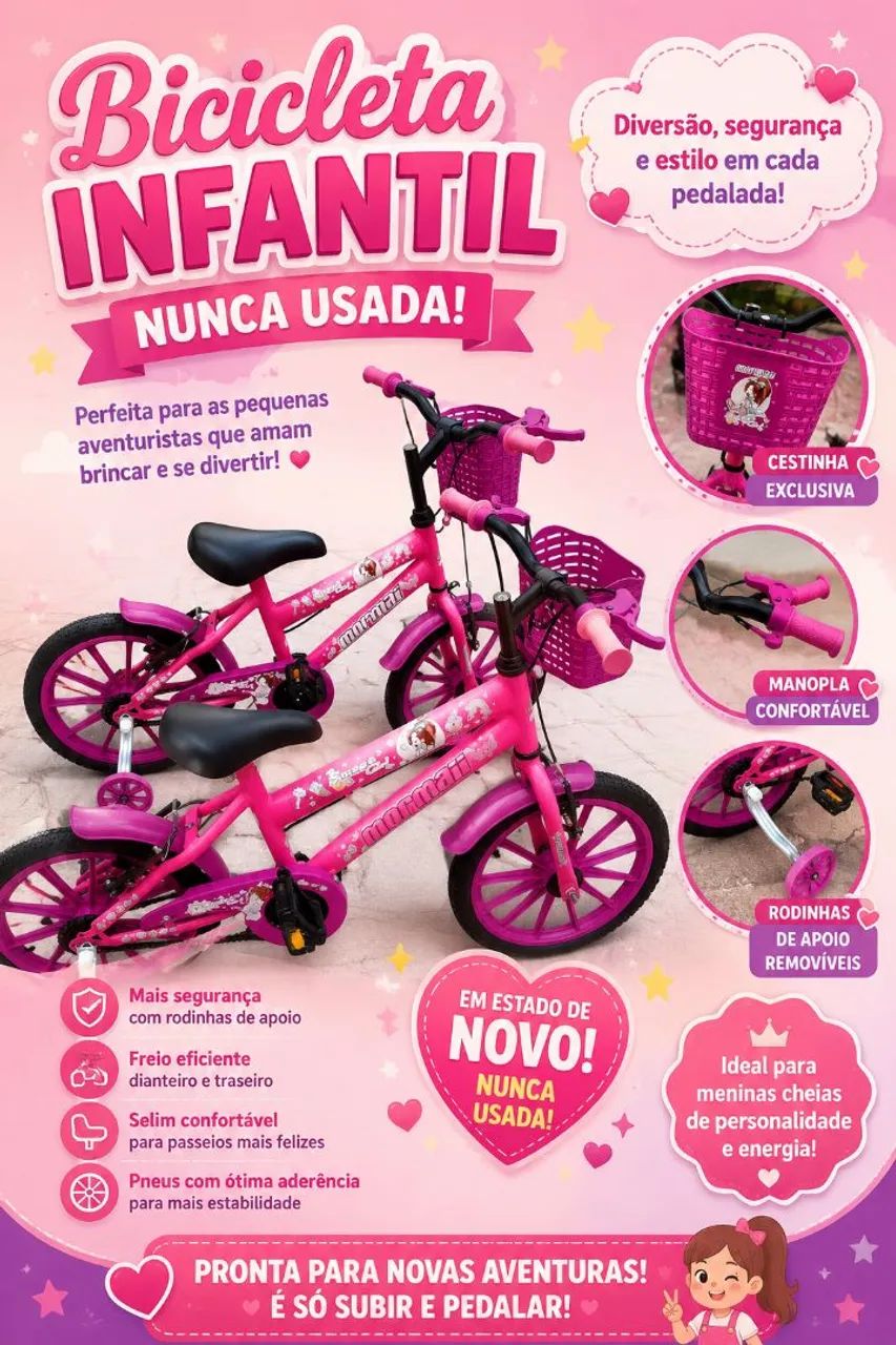 Bicicleta Infantil 