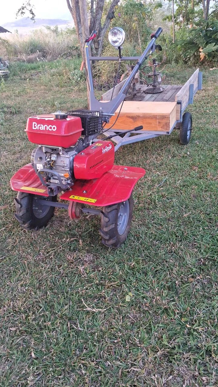 Motocultivador tratorito (Branco) - Foto 5