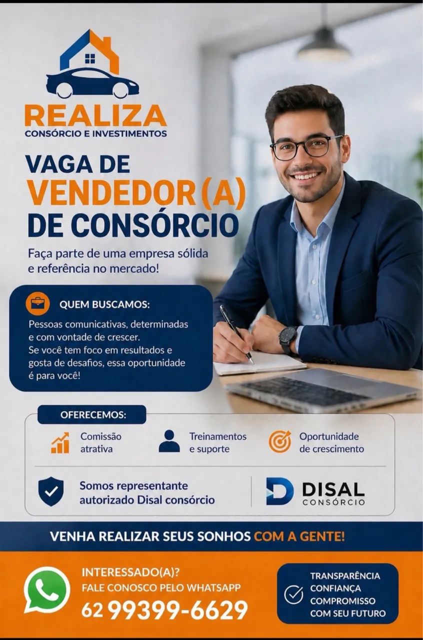 Vendedor de Consórcio