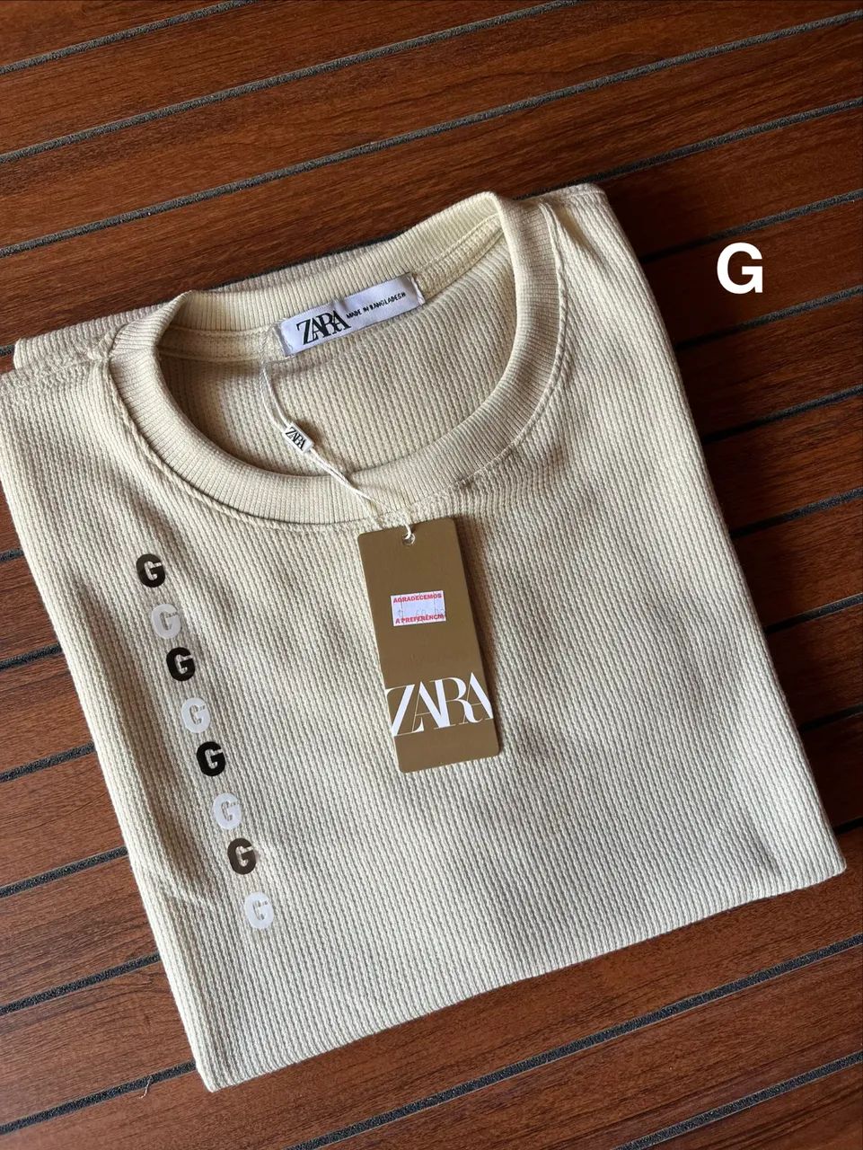 Camisa Masculina Zara - Foto 4