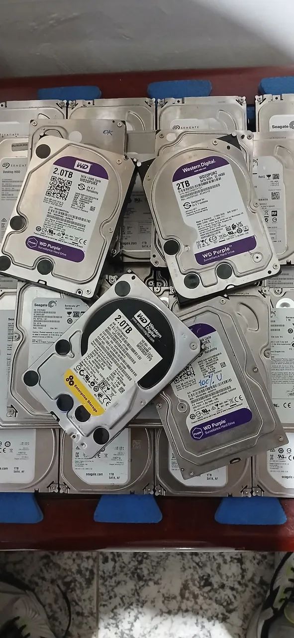 HD 2TB - Western Digital - Saudáveis e Testados.