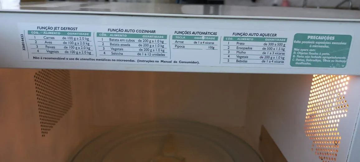 Microondas Brastemp 27 litros  - Foto 4