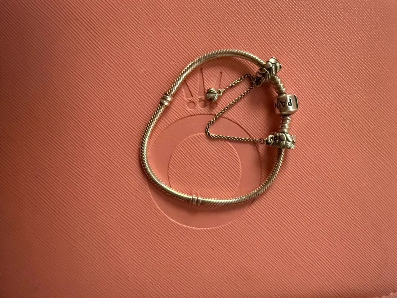 Pulseira Pandora Original + Corrente com pulseira de Segurança