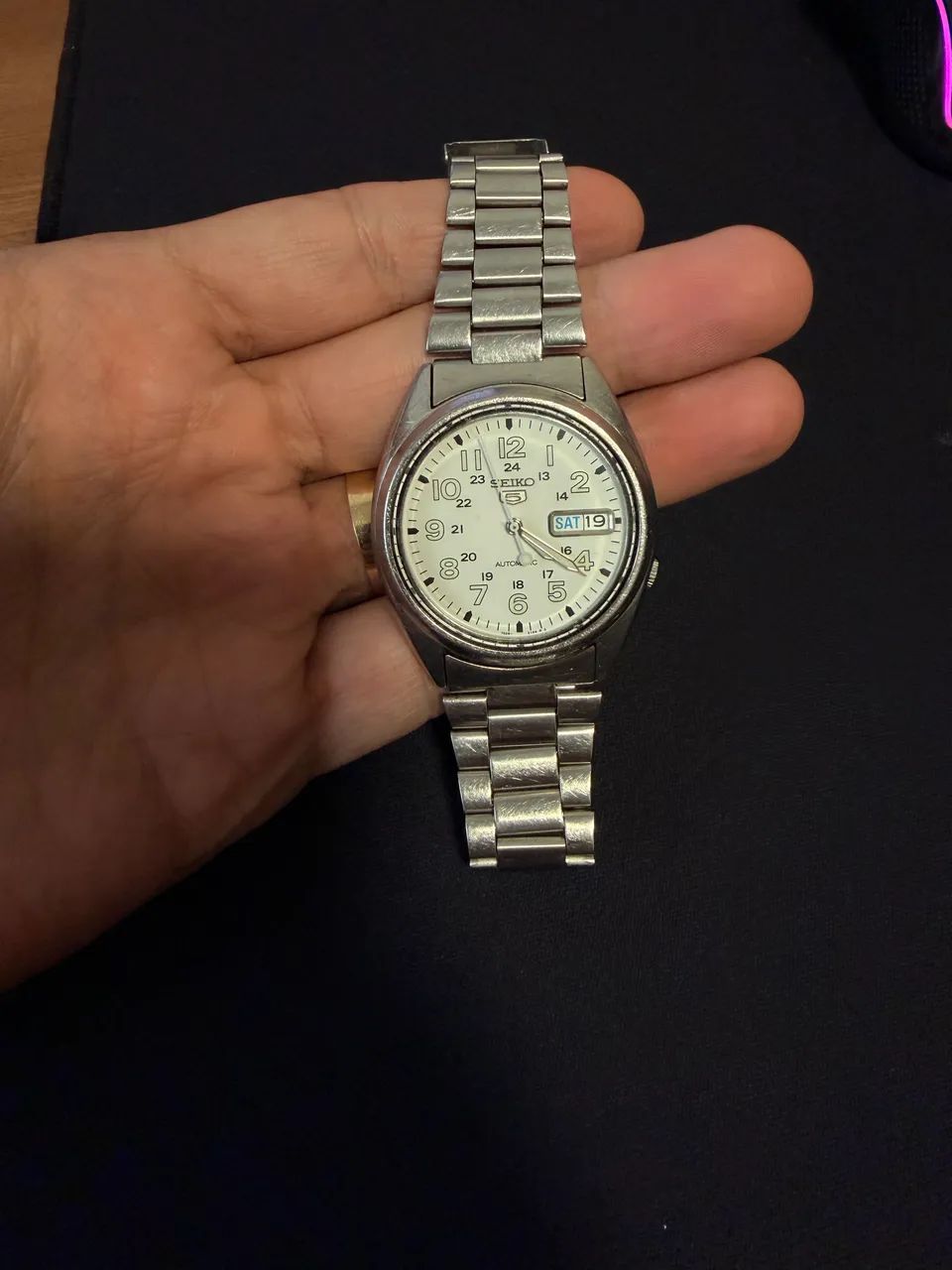 Relógio Seiko 5 automático 