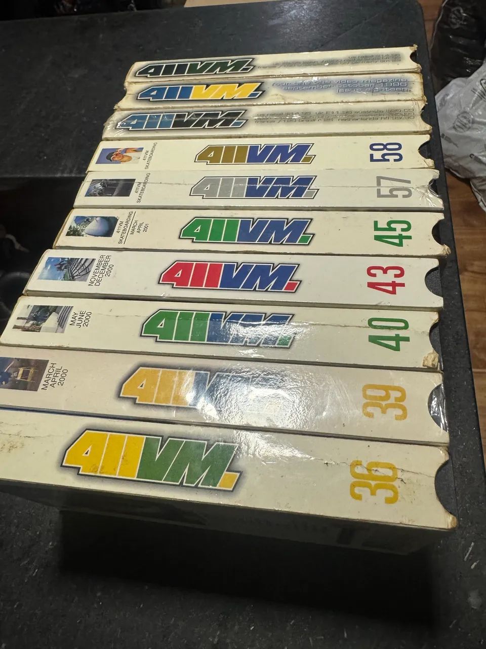 10 fitas vhs 411 usadas skate 400.00 - Foto 2