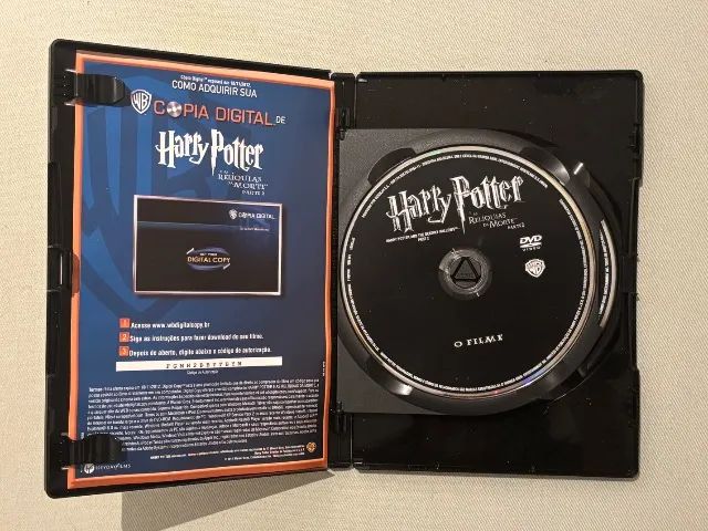 Harry Potter Relíquias da Morte PARTE 2 DVD Duplo - Foto 4