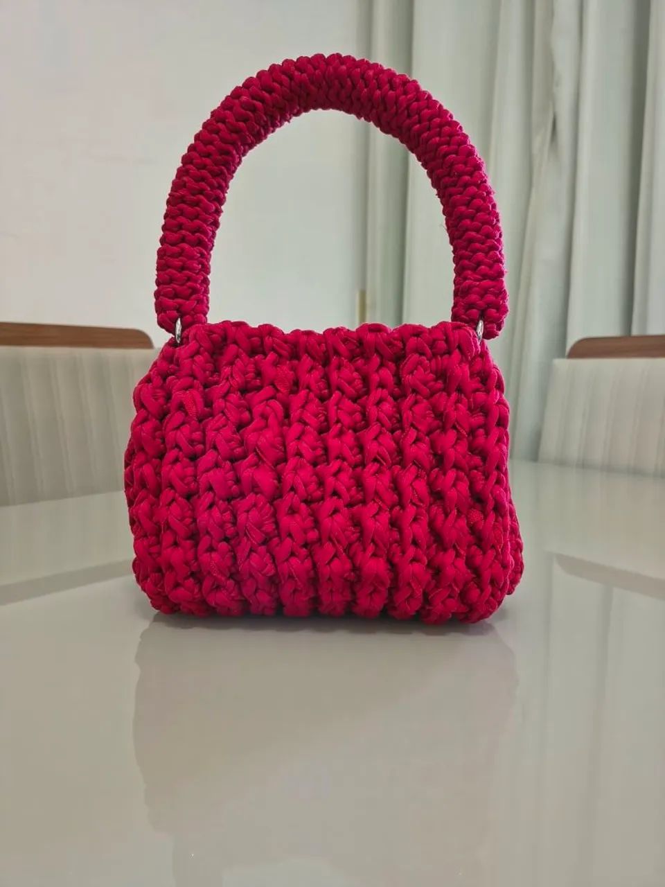 Bolsa de crochê  - Foto 3