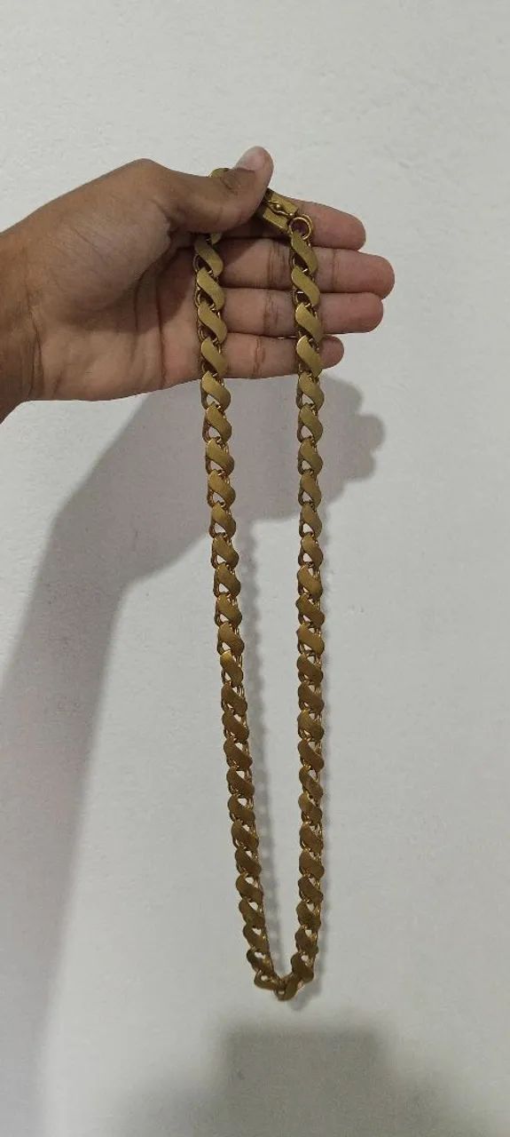 Corrente de moeda antiga 
