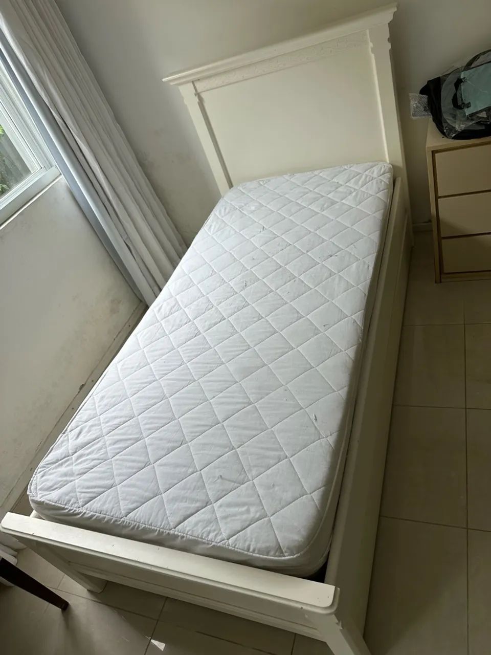 Cama solteiro dupla