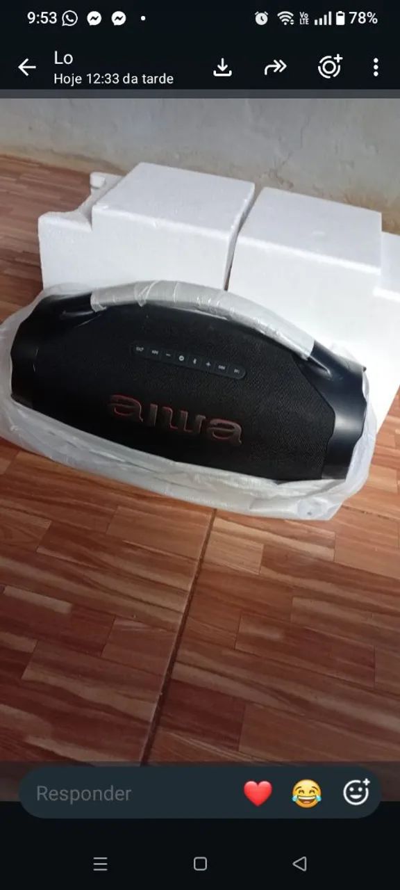 Caixa de som AIWA nova - Foto 2