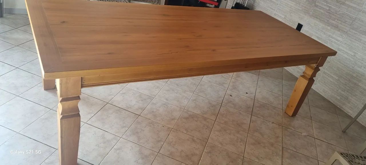 Mesa de madeira nova - Foto 4