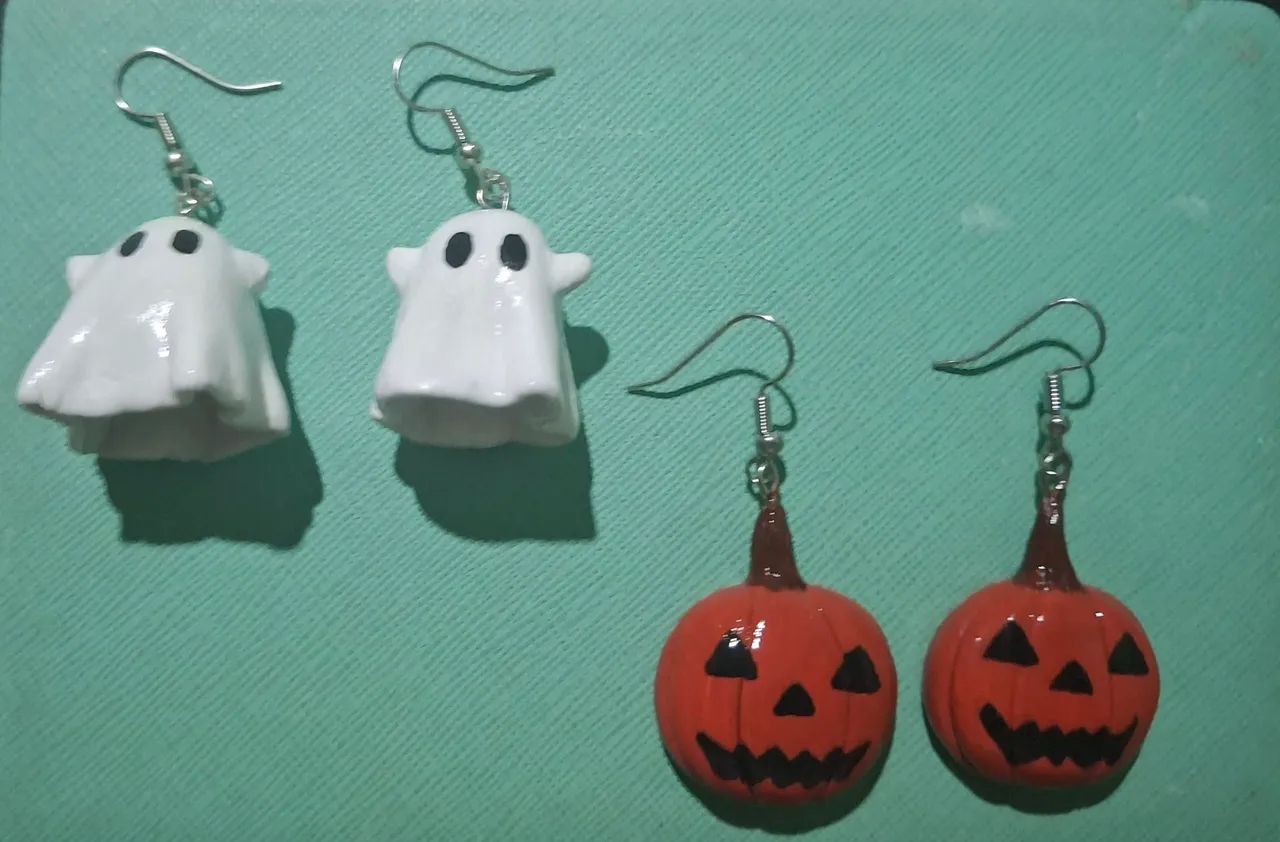 Brincos haloween