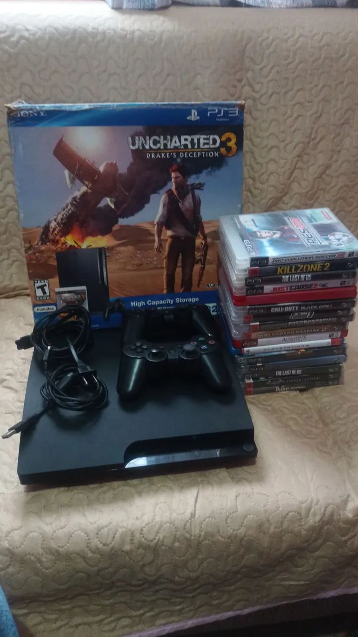 Ps3 cheio de jogos - Jogos de Vídeo Game - Vila Nogueira, Diadema